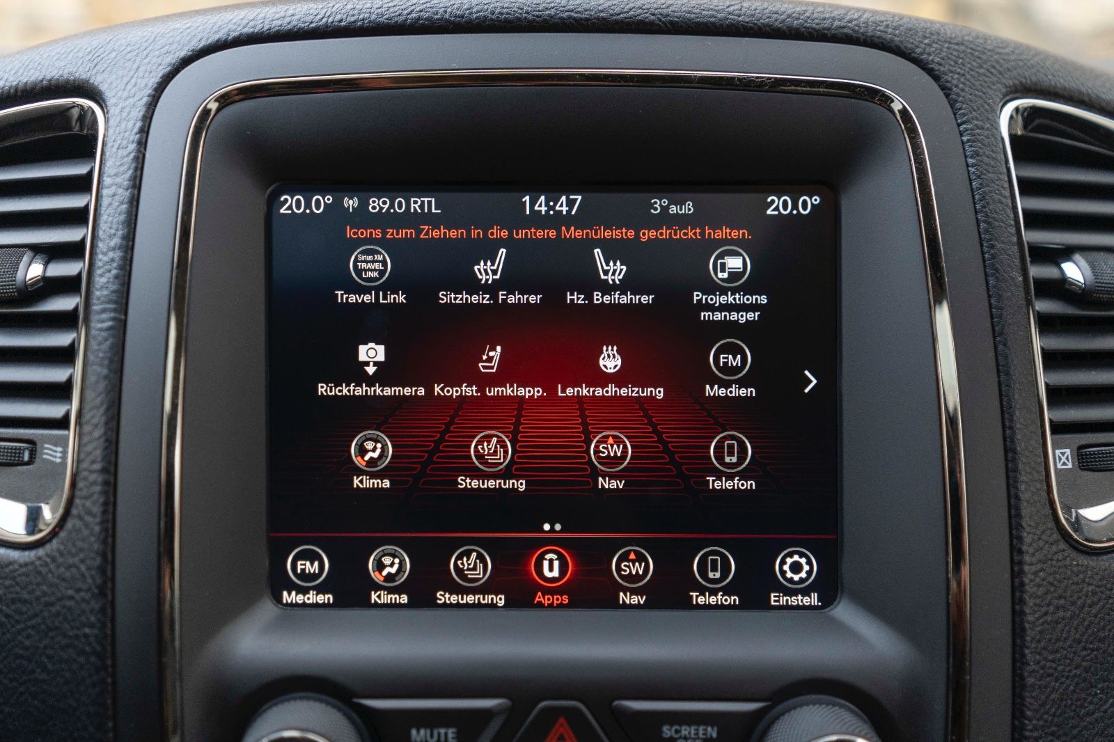 Fahrzeugabbildung Dodge Durango 3,6L GT AWD KAM AHK LPG CARPLAY M+S