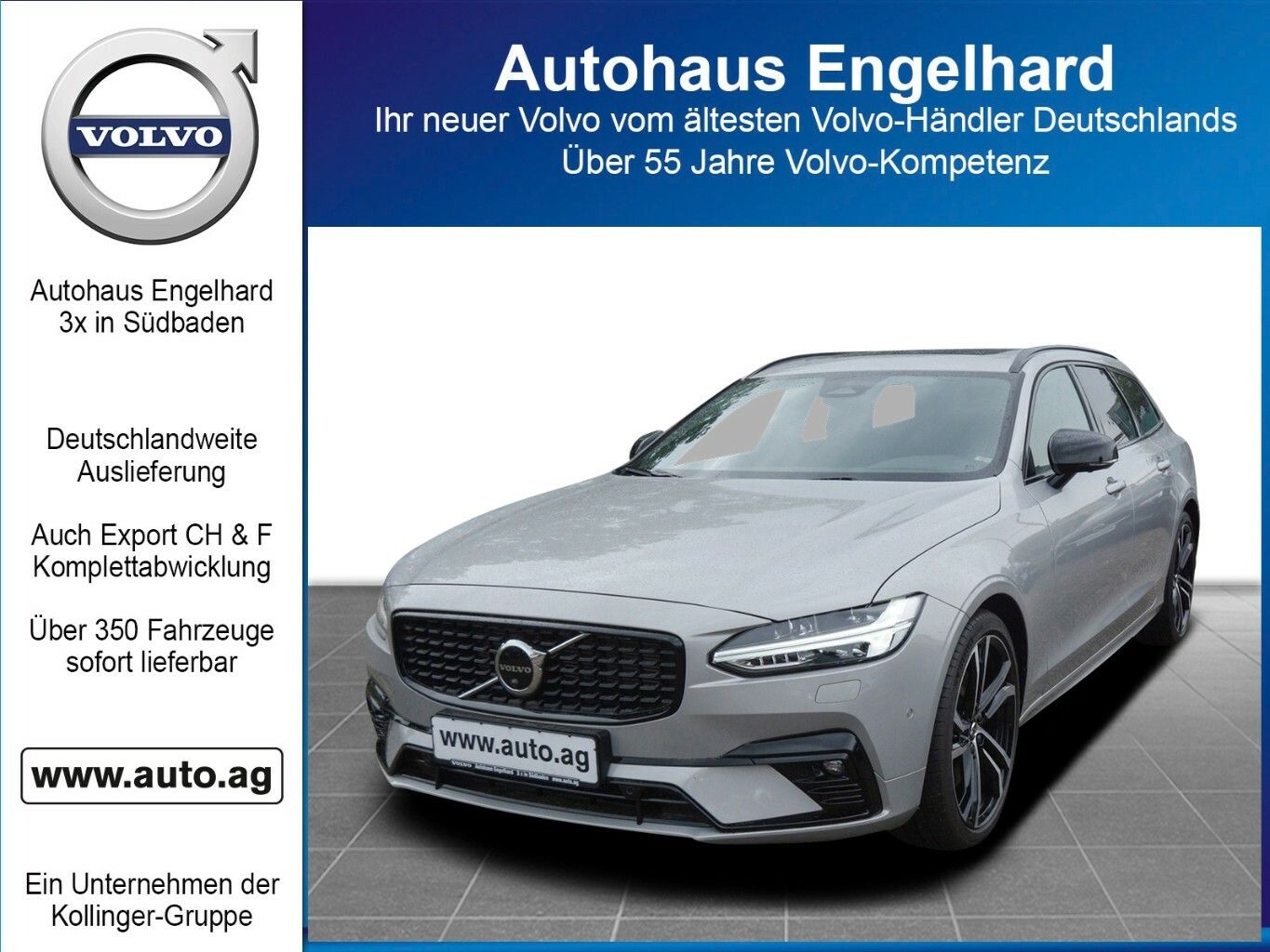 Volvo V90 B4 BENZIN PLUS DARK PANO SELEKT