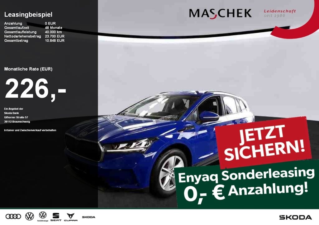 Enyaq 50 *Sonderleasing ohne zzgl. Kosten* Navi