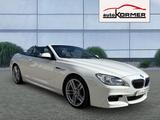 BMW 640d xDrive Cabrio M-Paket,HUD,NaviProf,HiFi,PDC - weiße BMW 640