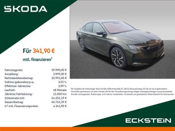 Skoda Leasingangebot: Skoda Octavia 1.5 TSI SportLine+Matrix+Winter+Fahras.