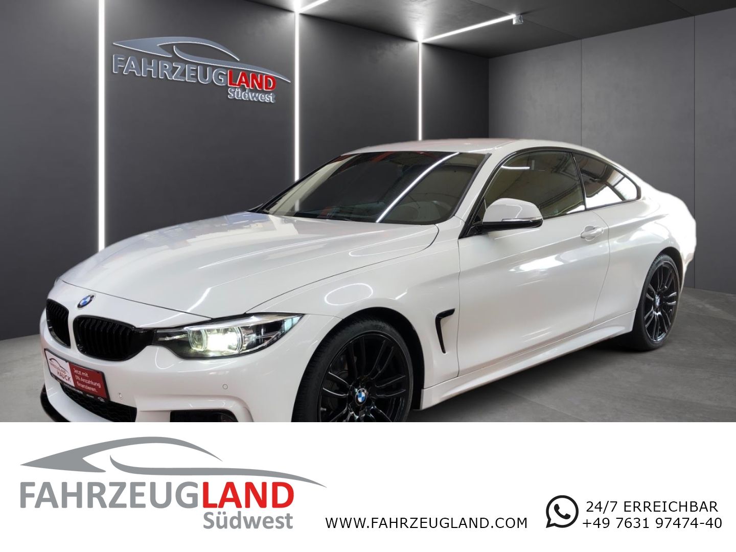 Gebrauchtwagen BMW 420 420 d M Sport Coupe Head-up Business-Paket Sitzh in Freiburg