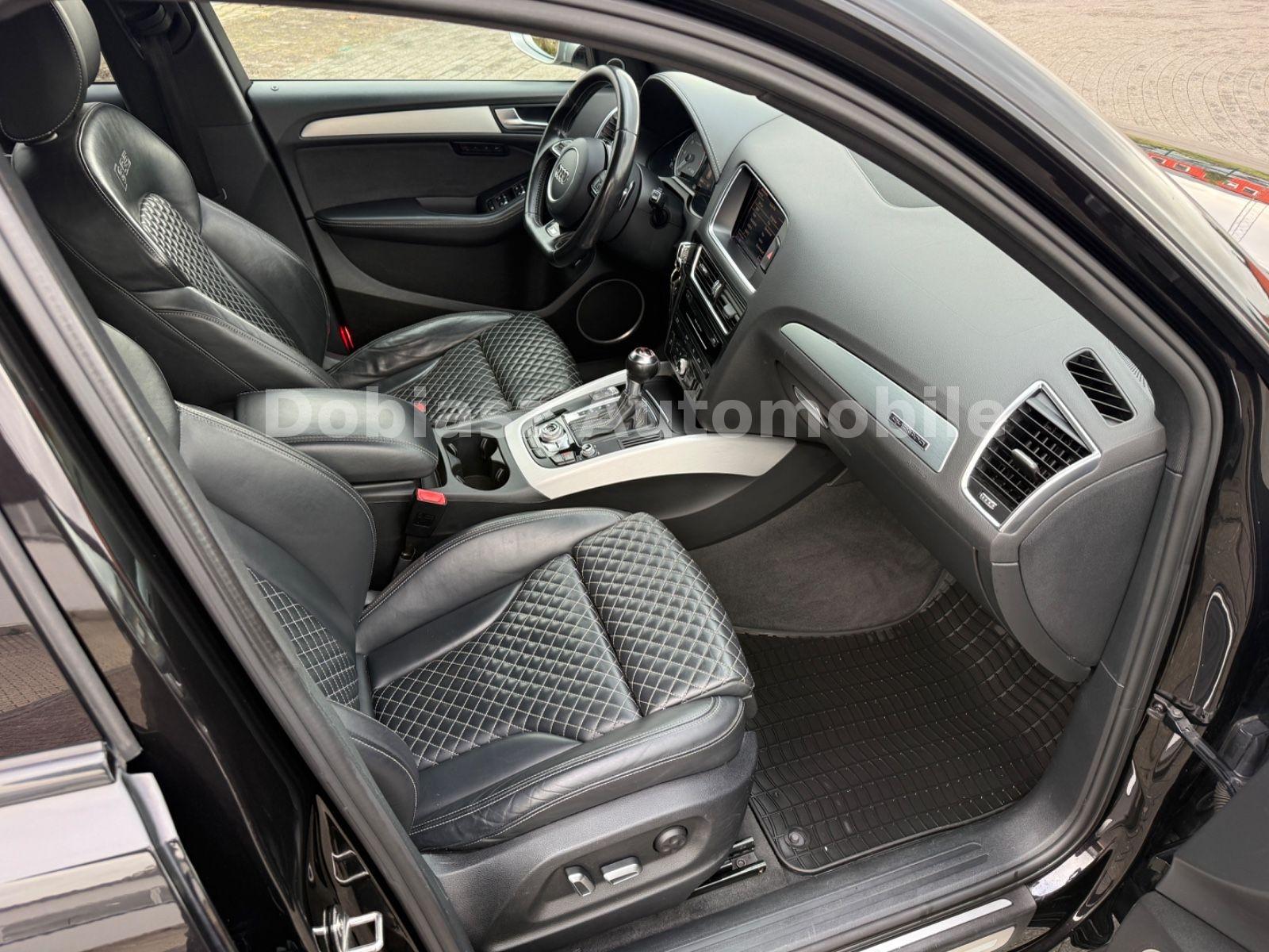 Audi SQ5 Competition 3.0 BiTDI 326 ch – Quattro – B&O – Cuir losanges – Jantes 21" – 188 458 km