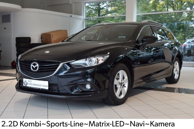 MAZDA 6 2.2D Kombi~Sports-Line~Matrix-LED~Navi~Kamera