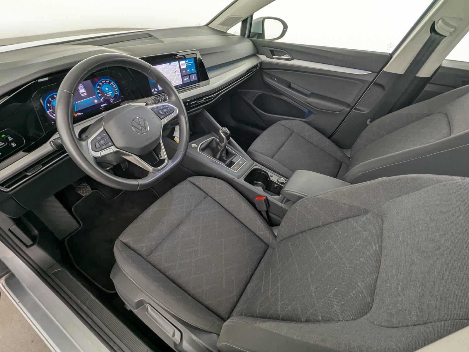 Volkswagen Golf VIII 1.0 TSI Life OPF LED+NAVI+SHZ+RFK+SPUR, миниатюра 11