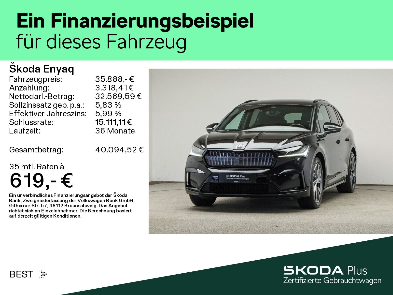 Skoda Enyaq 80 Sportline*LICHT&SICHT PLUS*PARKEN PLUS imagem 2