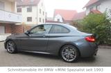 BMW M235i,ad.Kurvenl.,Hifi,Freisprech.,Fernlichass. - graue BMW M235