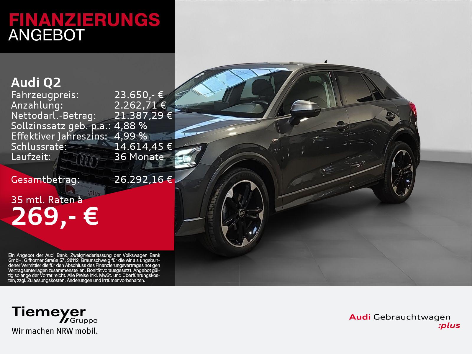Audi Q2 35 TFSI S LINE MATRIX LM18 NAVI+ OPS