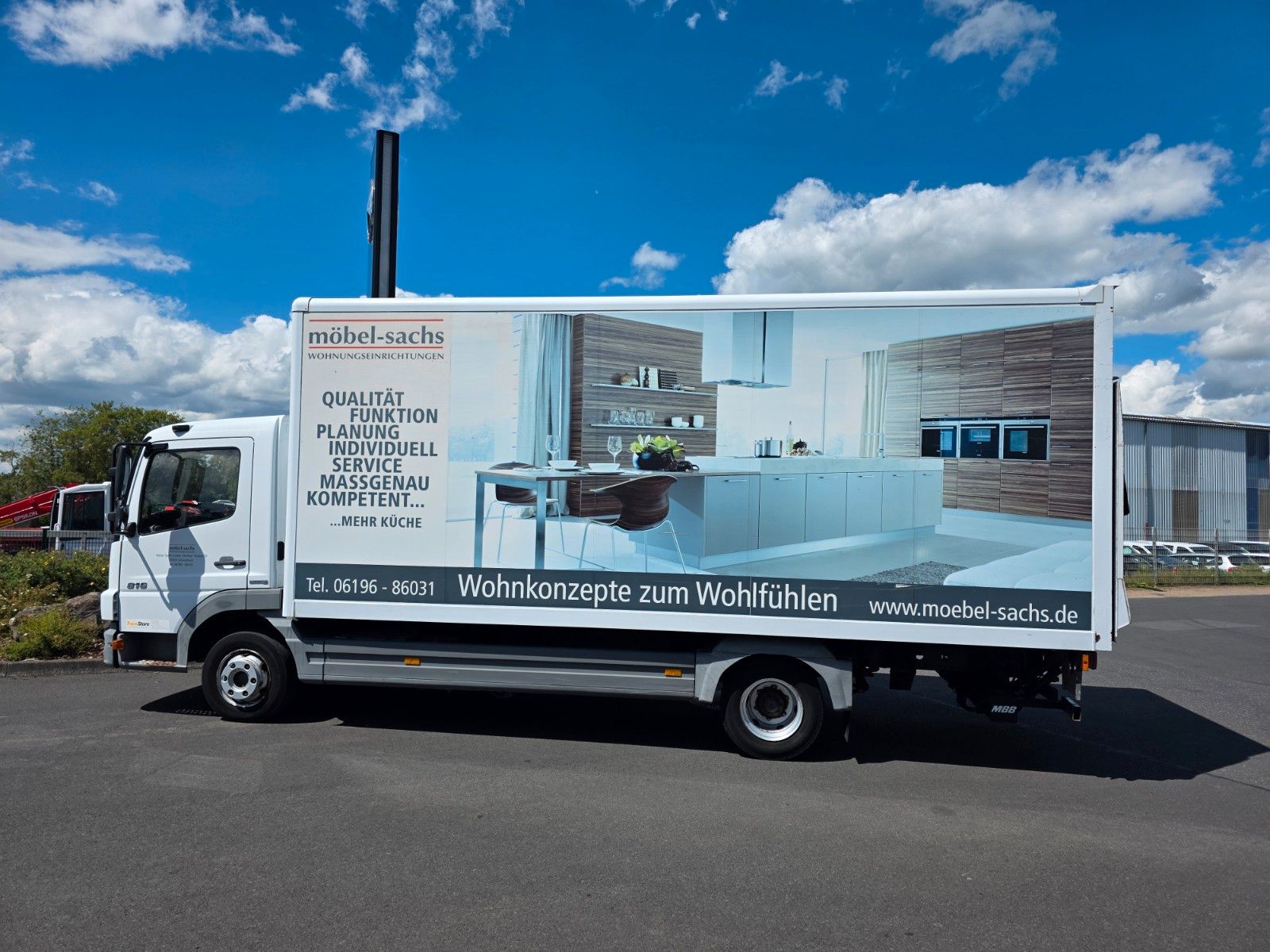 Fahrzeugabbildung Mercedes-Benz Atego 816 LBW MBB 1.000kg