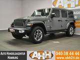 Jeep Wrangler UNLIMITED 2.2 CRDi SAHARA PANO|LED|AHK! - Jeep Wrangler Gebrauchtwagen in Hamburg