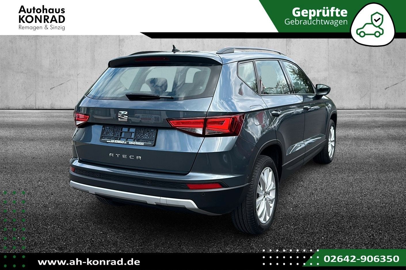 Fahrzeugabbildung SEAT Ateca 1.5 TSI DSG Style+Navi+Parklenksystem