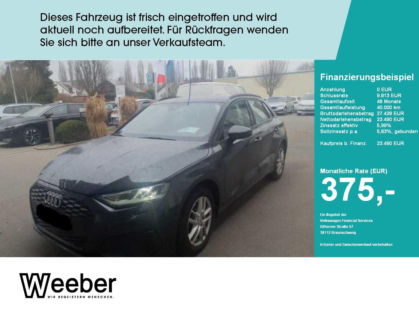 Audi A3 Sportback *AHK*NAVI*SHZ*LED*PDC*APP CONNECT*1