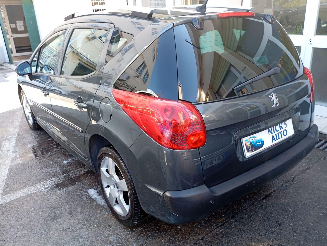 Peugeot 207 2009 — rear view