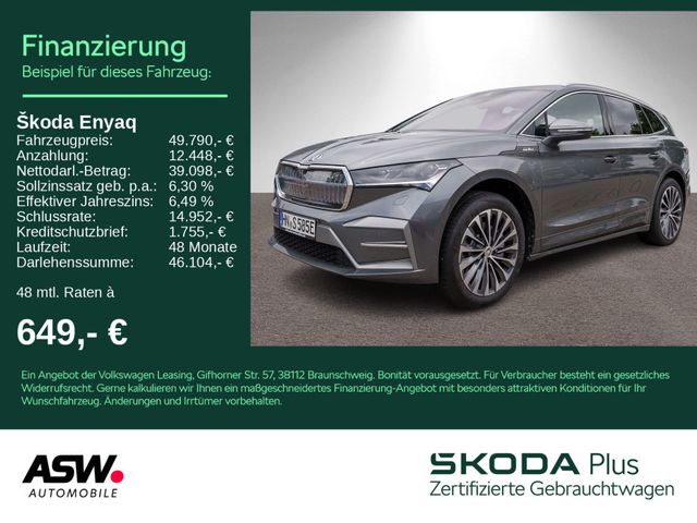 Skoda Enyaq 85 L&K 4x4 LED DCC 360° Canton NAVI AHK