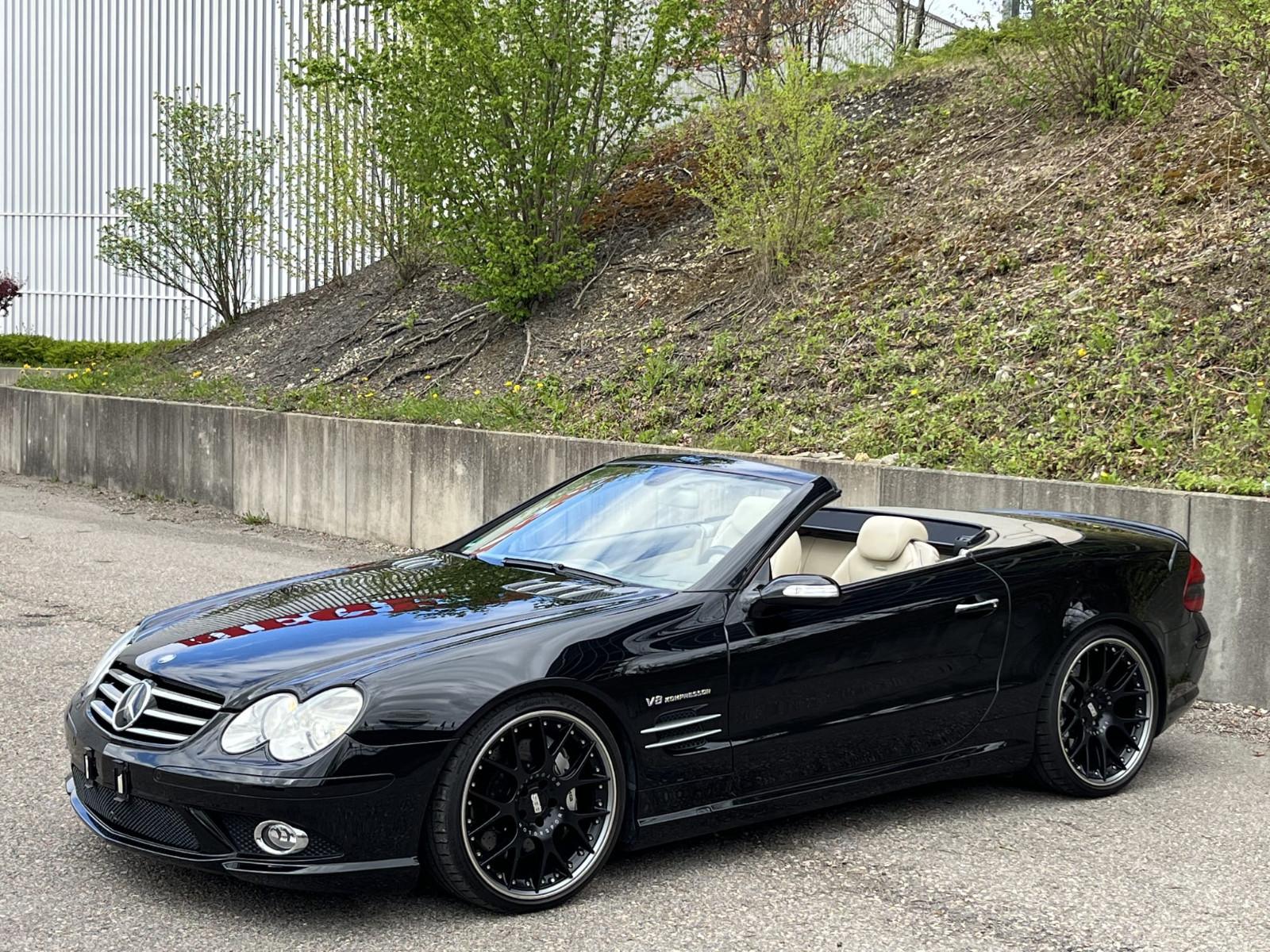 Mercedes-Benz SL 55 AMG Bi-Xenon*Bose*Navi*Massa.*Sitz-lüftung