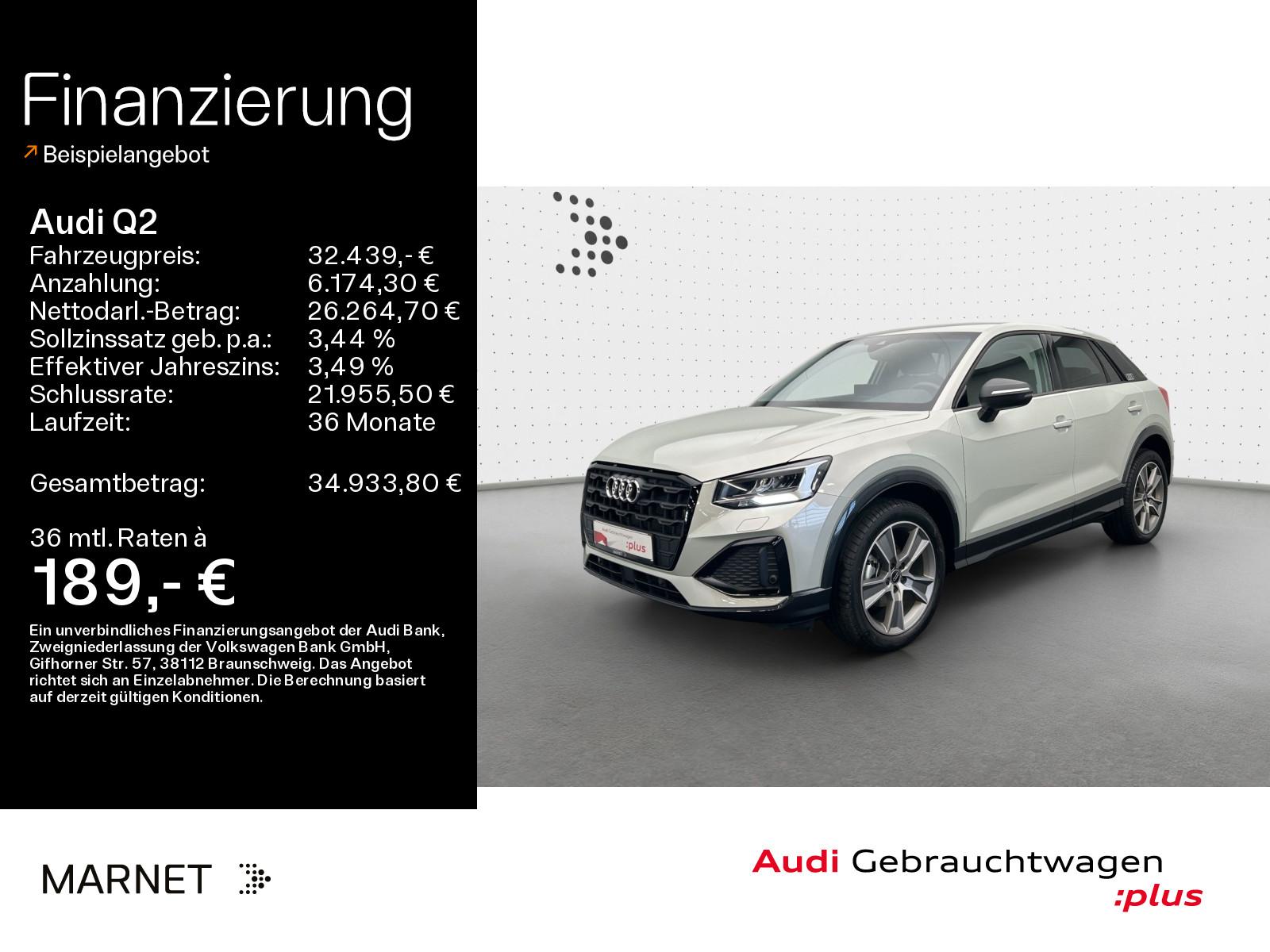 Audi Q2 Advanced 35 TFSI*Navi*LED*Alu*AHK*PDC*Virtual