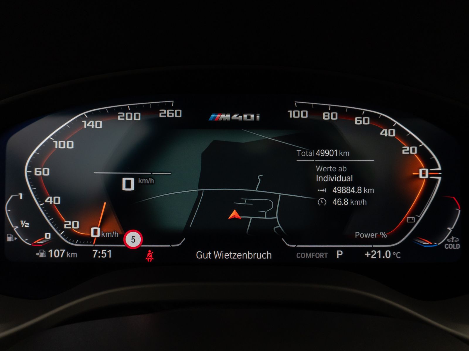 Fahrzeugabbildung BMW X3 M40i Panorama Laser 360°HUD DAB H/K 20Zoll