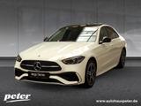 Mercedes-Benz C 300 de AMG/Night/LED/Burmester/Panorama-SD/ - Hybrid (Diesel/Elektro): Weiß, Schiebedach, Limousine