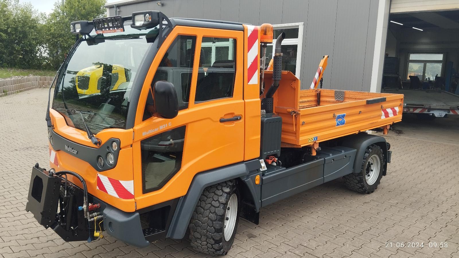 Multicar M31 Euro 5 4x4 lang Kommunal SHz beh.Frontscheib