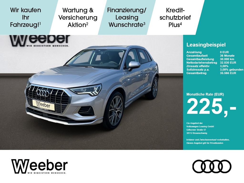 Audi Q3 *AHK*LED*NAVI*20ZOLL*SHZ*KESSY*5J GAR AHK