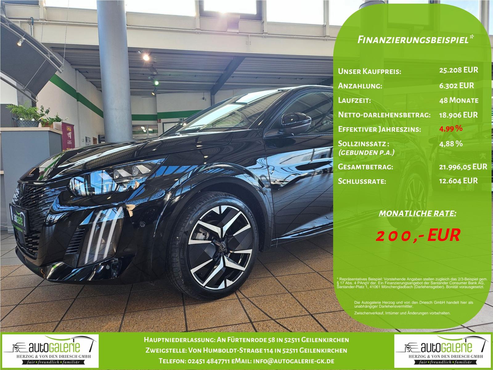 Peugeot 208 Hybrid 145 e-DSC6 GT