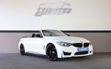BMW 440i xDrive Cabrio/M4Optik/OLED/HK/Airscarf/R20 - weiße BMW 440