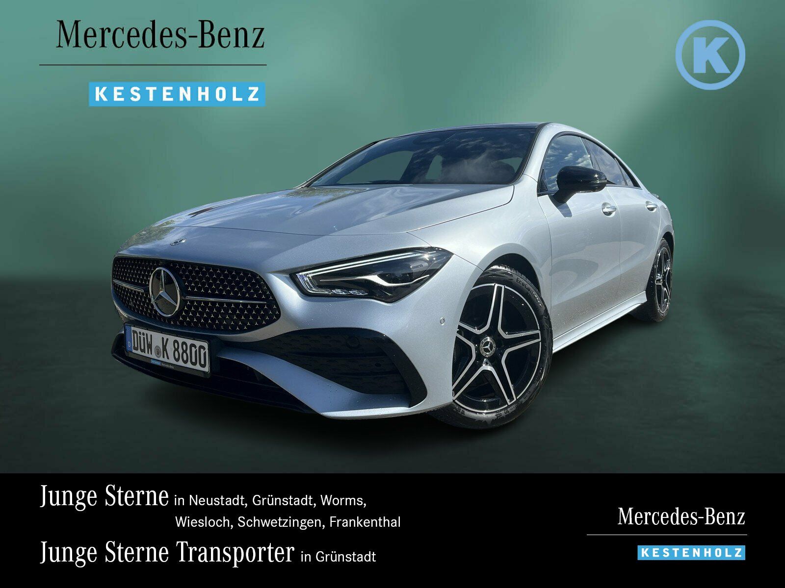 Mercedes-Benz CLA 200 Coupé AMG Line Navi Pano.-Dach Distronic foto 1