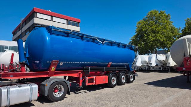Alt producător Feldbinder 48m³ · 24V Hydraulik · German!