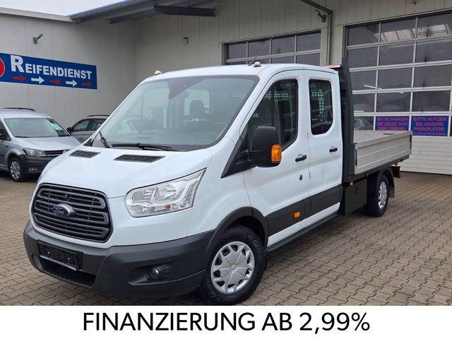 Ford Transit DOKA Pritsche 4X4 7SITZ KLIM,NAV,AHK,GRA