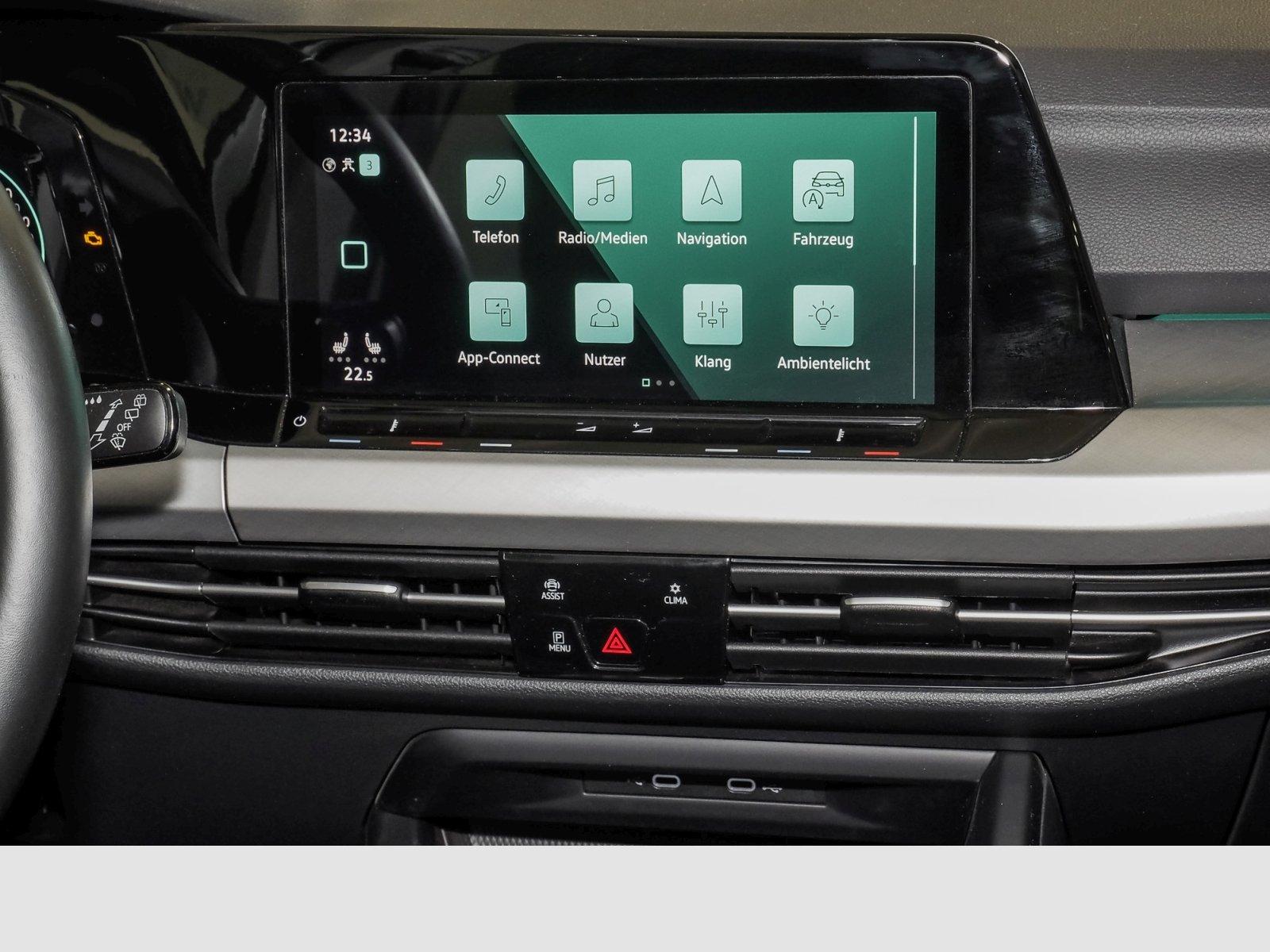 Volkswagen Golf VIII Lim. 1.5 TSI Life-Audio Navi*Kamera*AC, миниатюра 11
