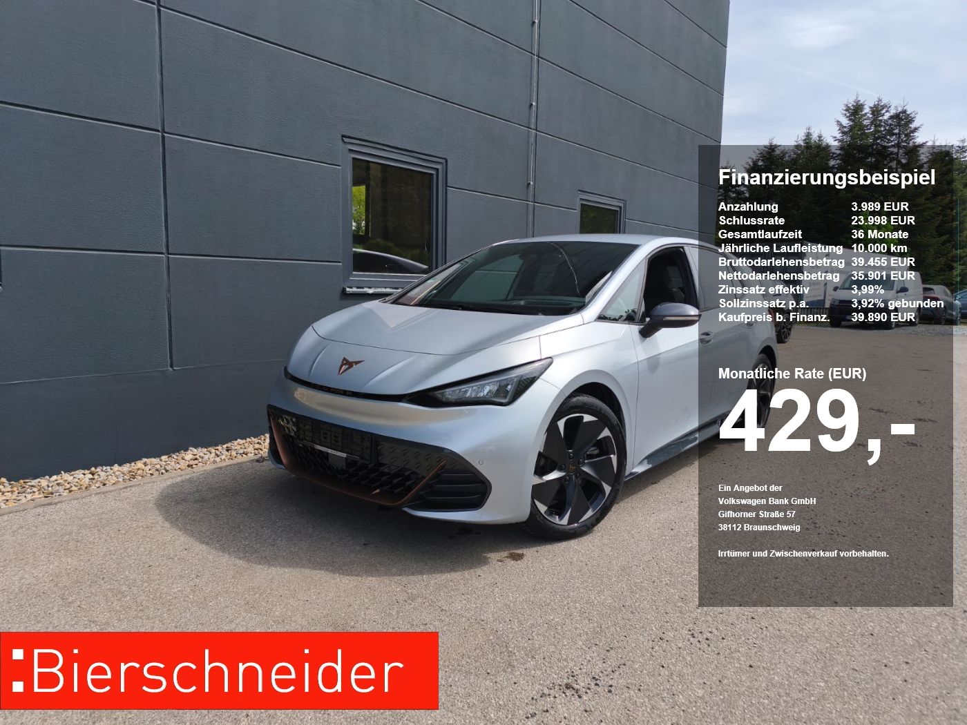Cupra Born 77 kWh ALLWETTER HEAD UP HEAT PUMP BELOW ZE