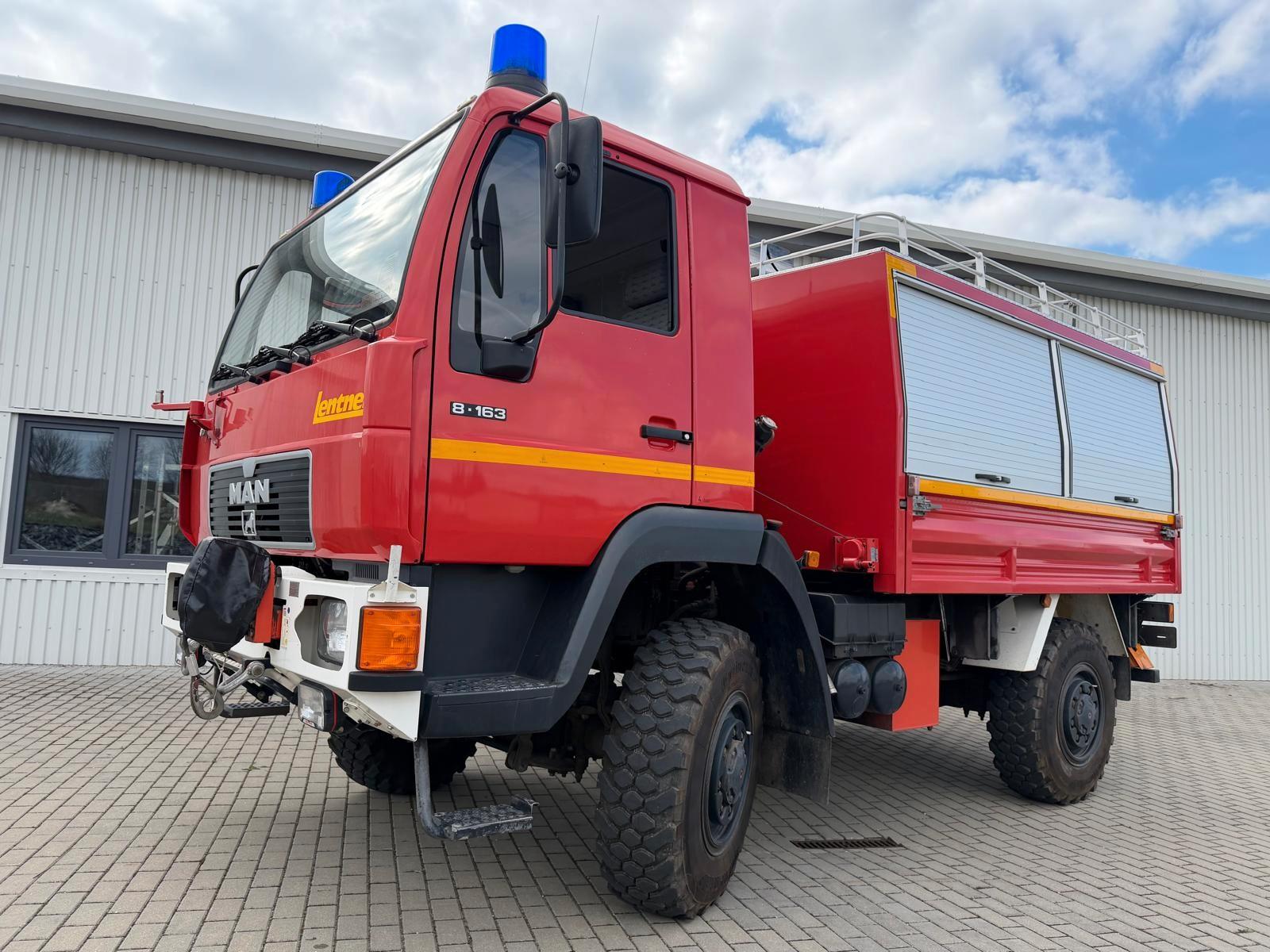 MAN L22 8.163 4x4 Sperre L2000 Expedition Rüstwagen