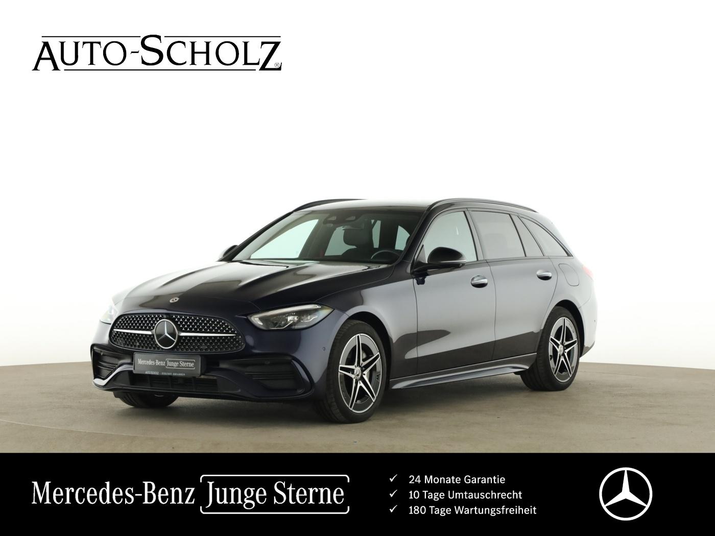 Mercedes-Benz C 300 e T AMG+NIGHT+AHK+PANO+360°+HUD+DISTR+AMBI