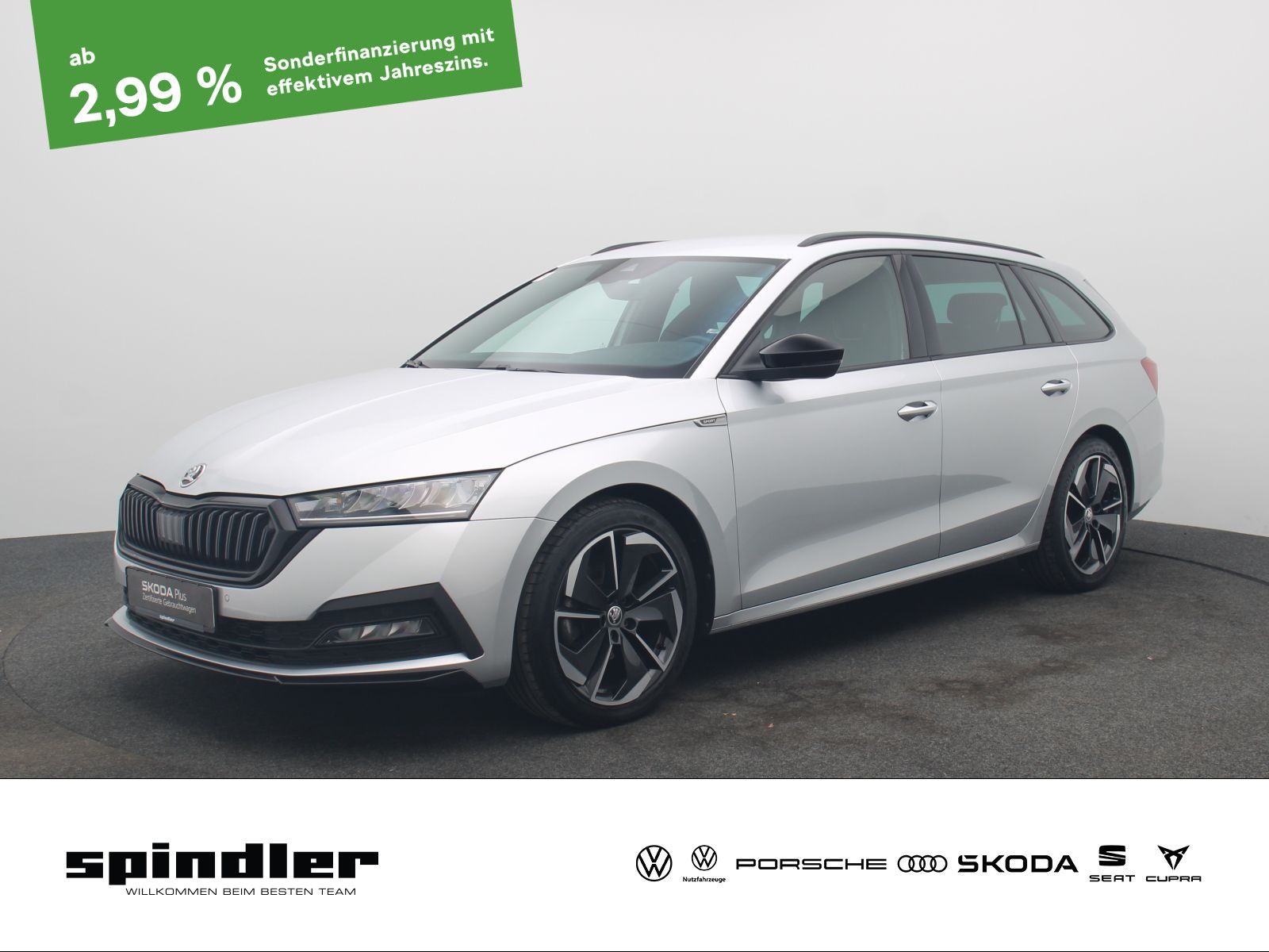 Skoda Octavia Combi Sportline 2.0 TDI DSG / Navi, LED