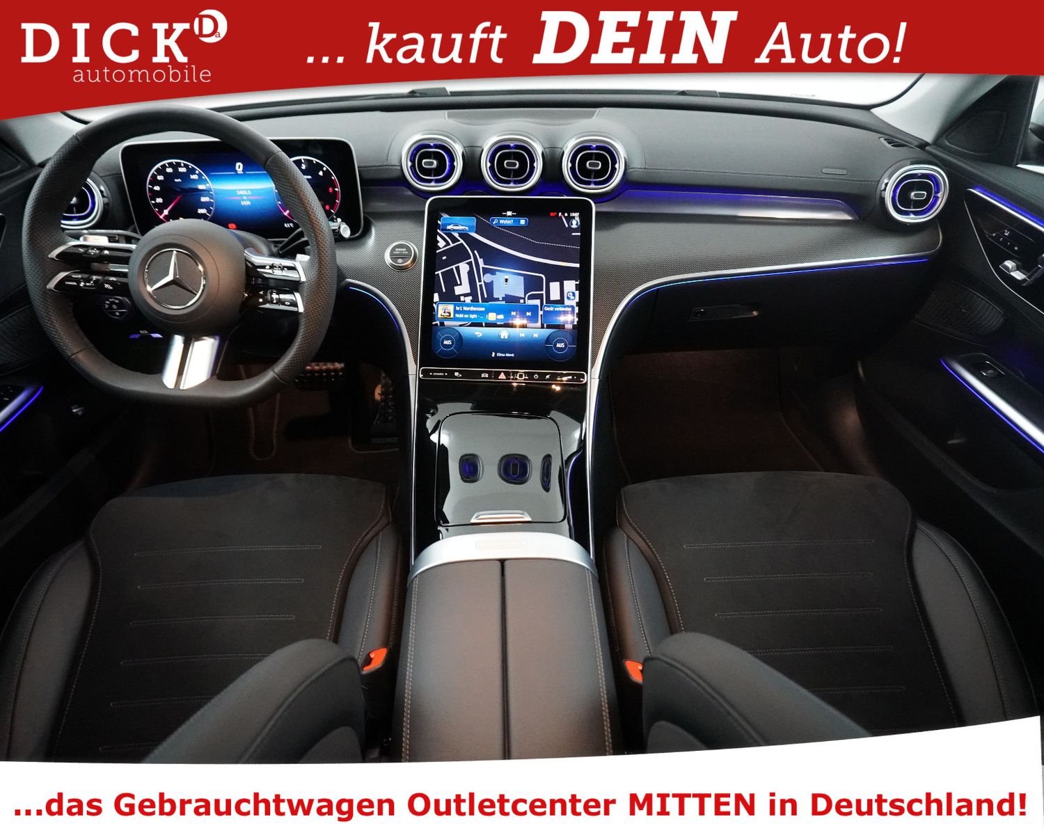 Fahrzeugabbildung Mercedes-Benz C 200d 9G AMG Line >MEMO+360+ACC+VIRTU+LED+ALCAN