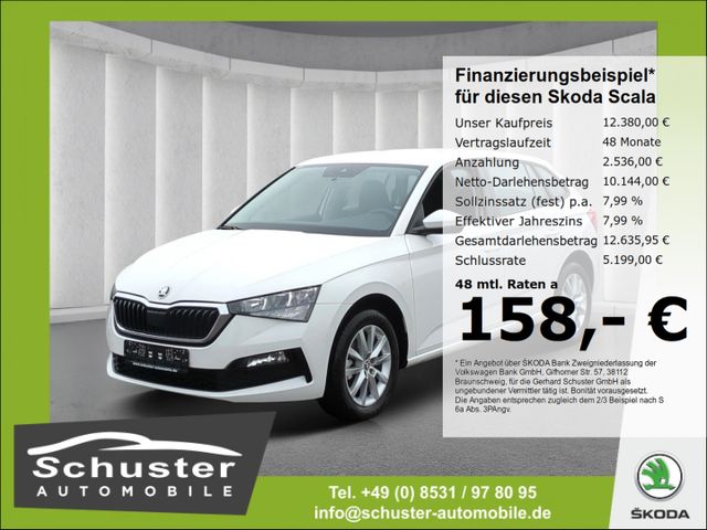 Skoda Scala 1.0TSI*LED Tempom SHZ PDC Bluetoo Spurass