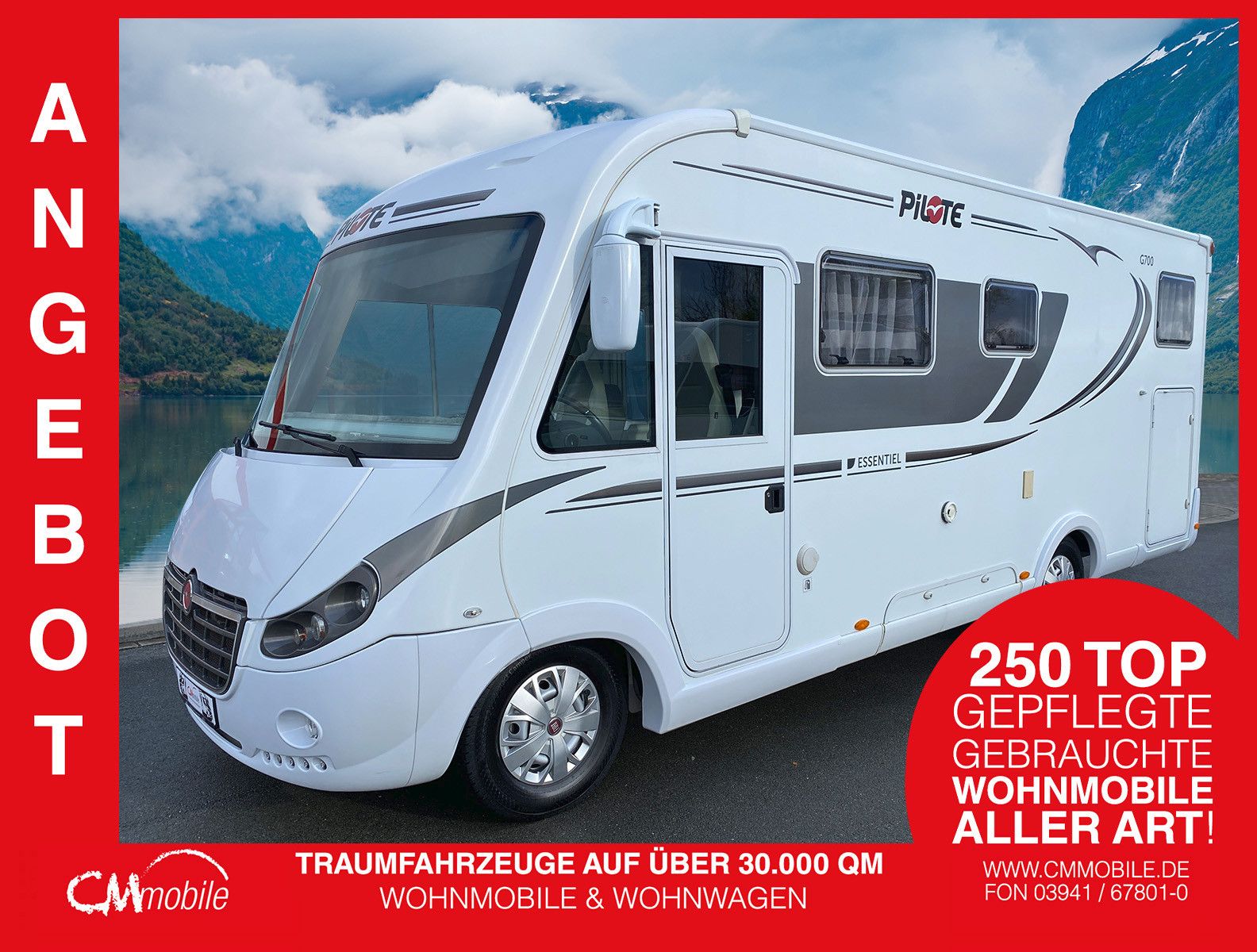 Pilote
 Essentiel G 700 GJ - Hub&Einzelbetten -
