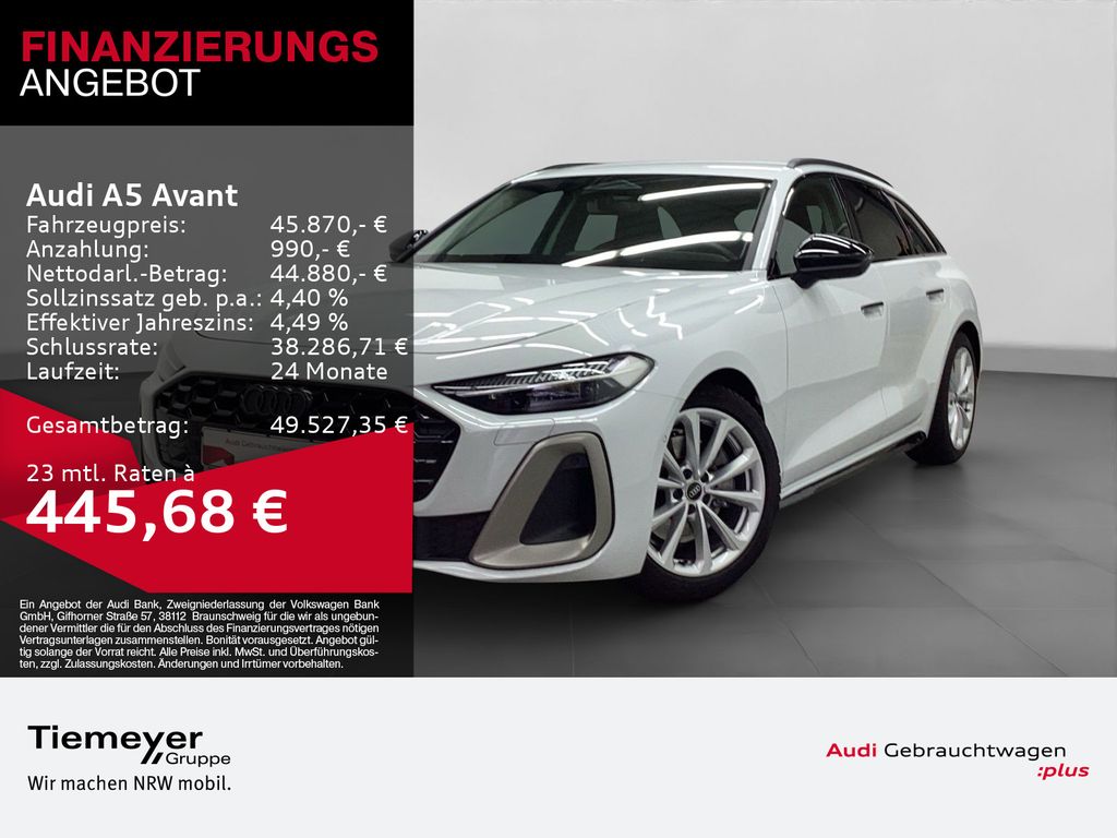 A5 Avant TFSI S LINE EDITION 1 LM19 LEDER AHK MA