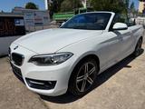 BMW 220 2 Cabrio 220 i Sport Line+PDC+LEDER+SITZHEIZ - gebrauchte BMW 220 aus dem Jahr 2016