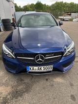 Mercedes-Benz C 250 C -Klasse Coupe C 250 - blaue Mercedes-Benz C 250