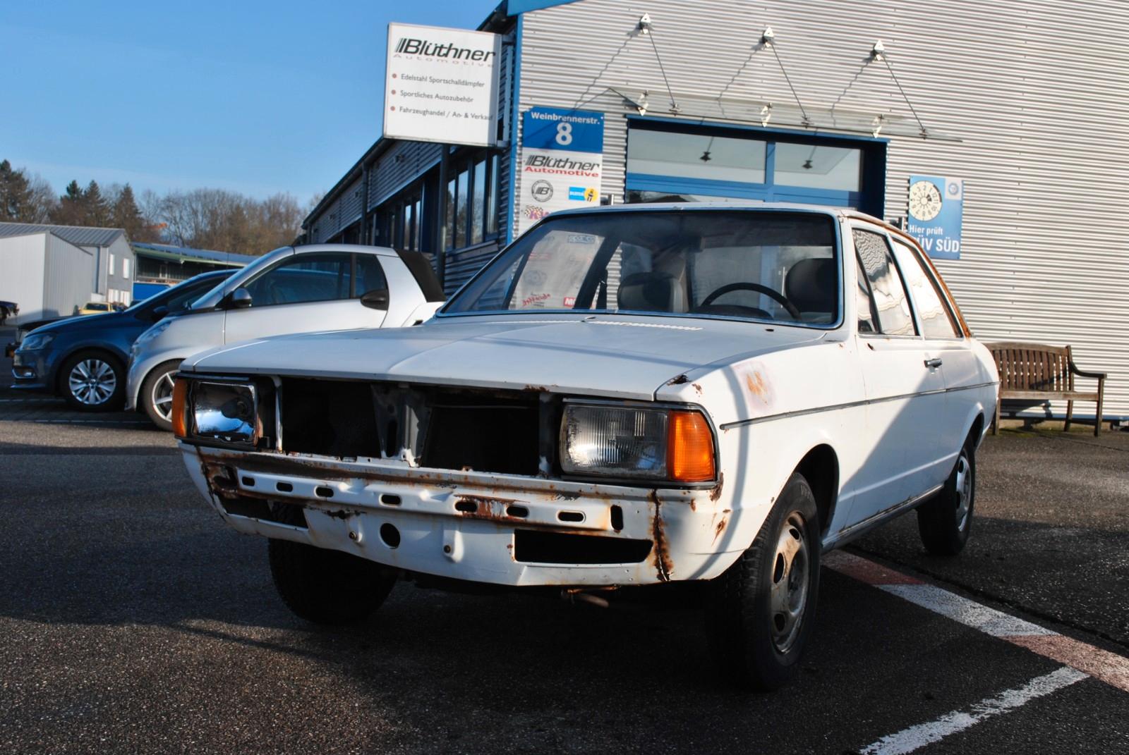 Audi 80 * PROJEKT * RESTAURATION * TEILETRÄGER