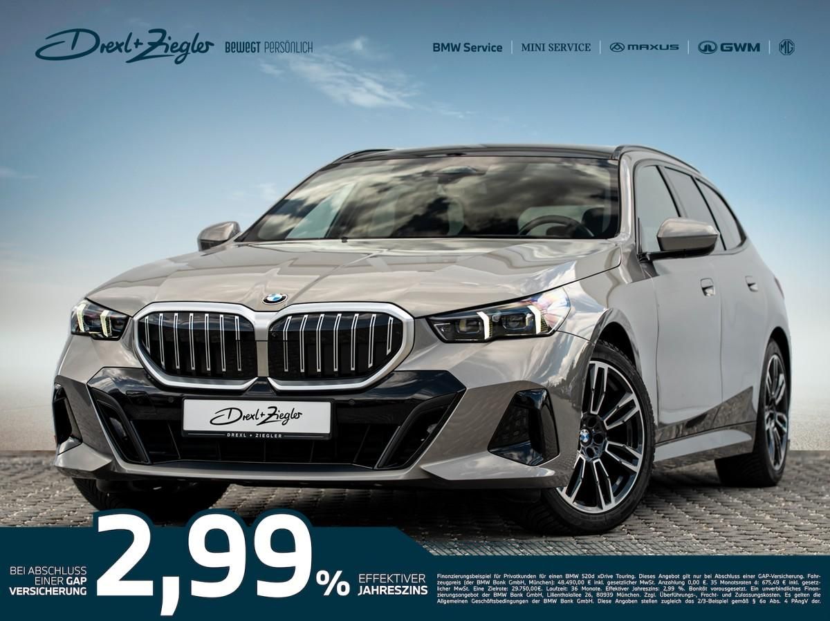 BMW 520d xDrive Tour M-Sport AHK PANO Sitzlüft H&K