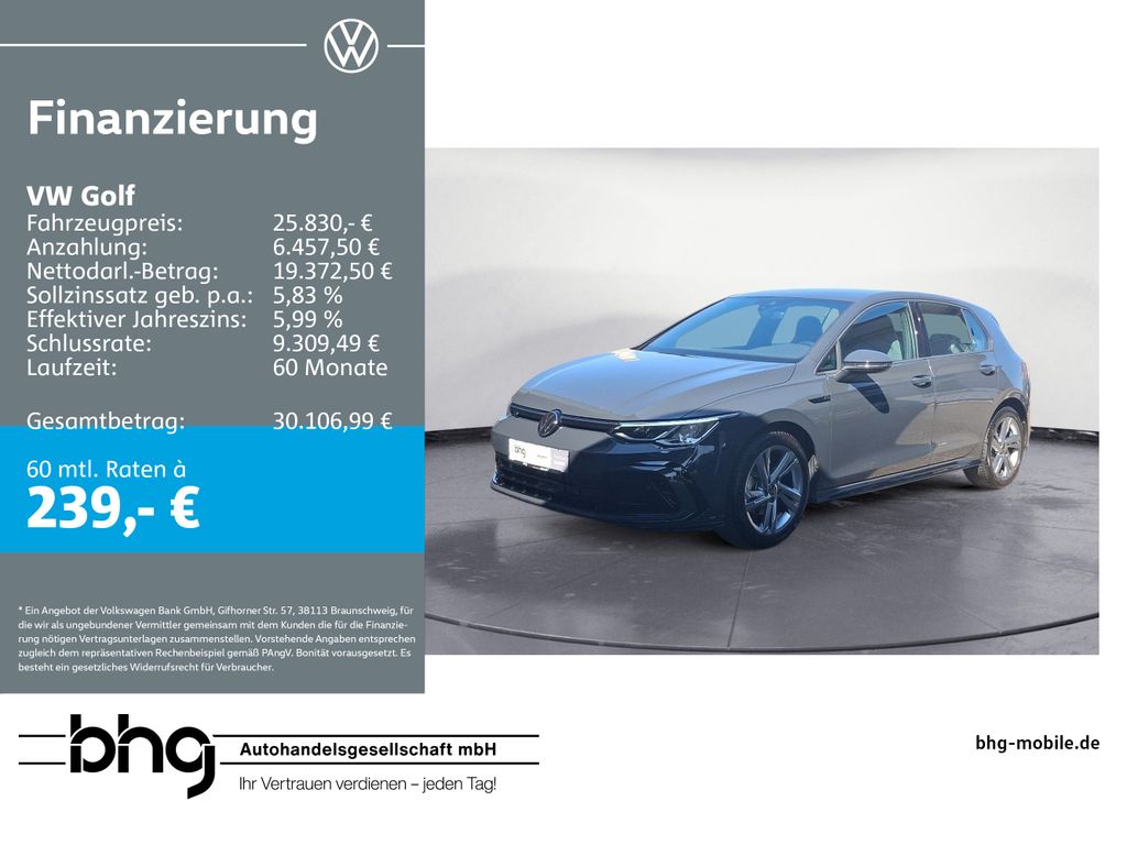 Golf 1.5 eTSI DSG R-Line LED AppConnect EPH Clim