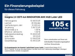 Fahrzeugabbildung Opel Insignia 2.0 CDTI 4x4 INNOVATION AHK HUD Leder