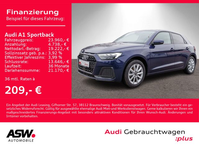 Audi A1 Sportback Advanced 25TFSI LED GRA SHZ VC