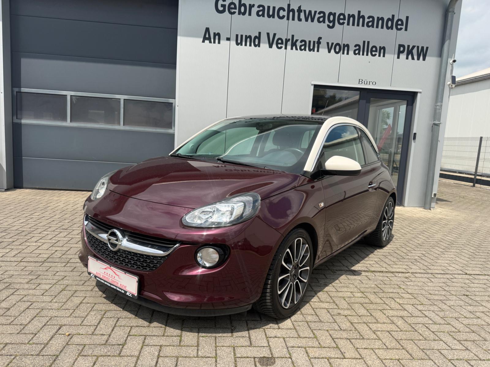 Opel Adam Glam*TEILLEDER*TEMPOMAT*PANO*SCHECKHEFT