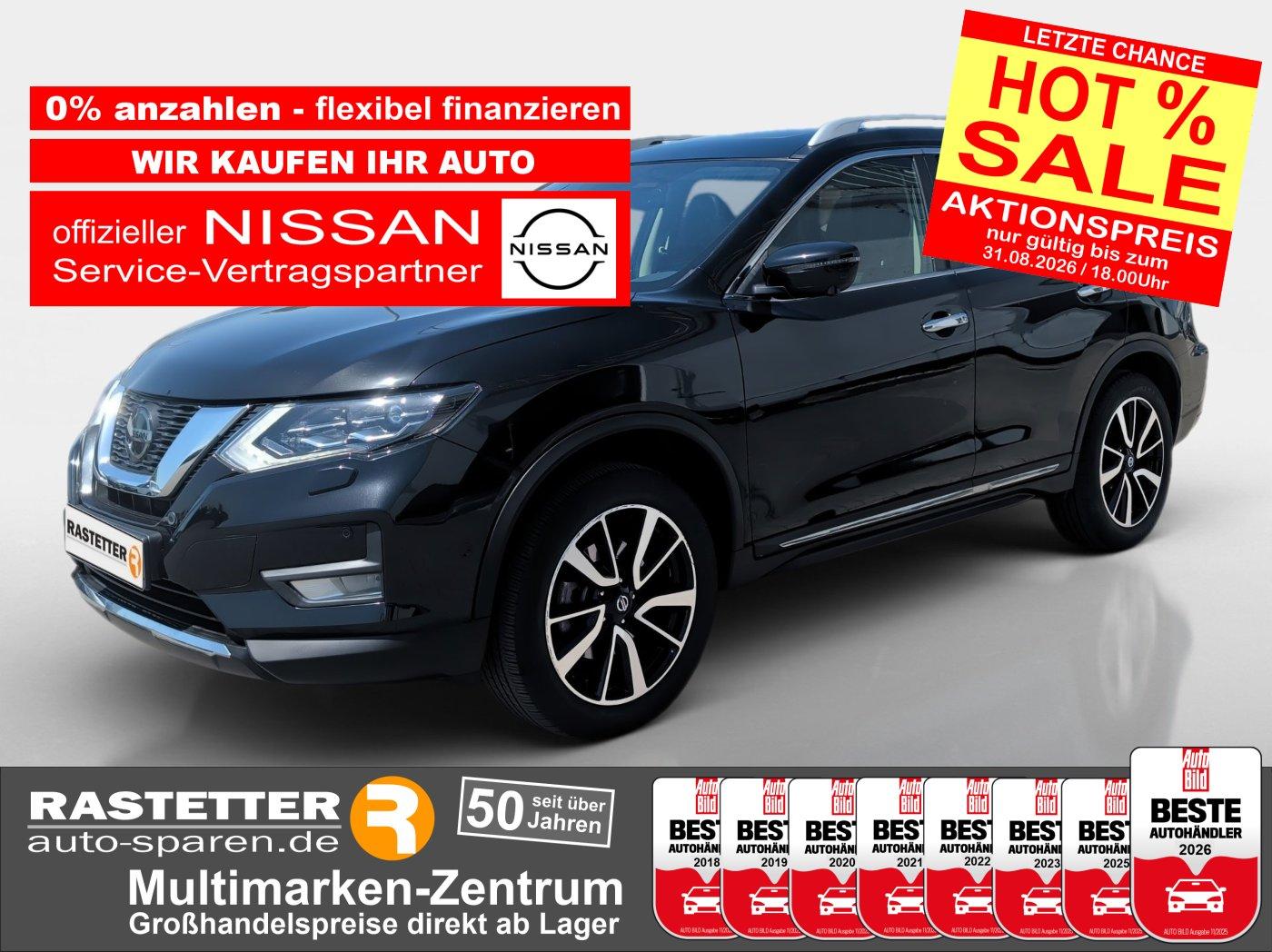 Nissan X-Trail DIG-T DCT tekna 7S+Leder+Pano+Bose+ProPi