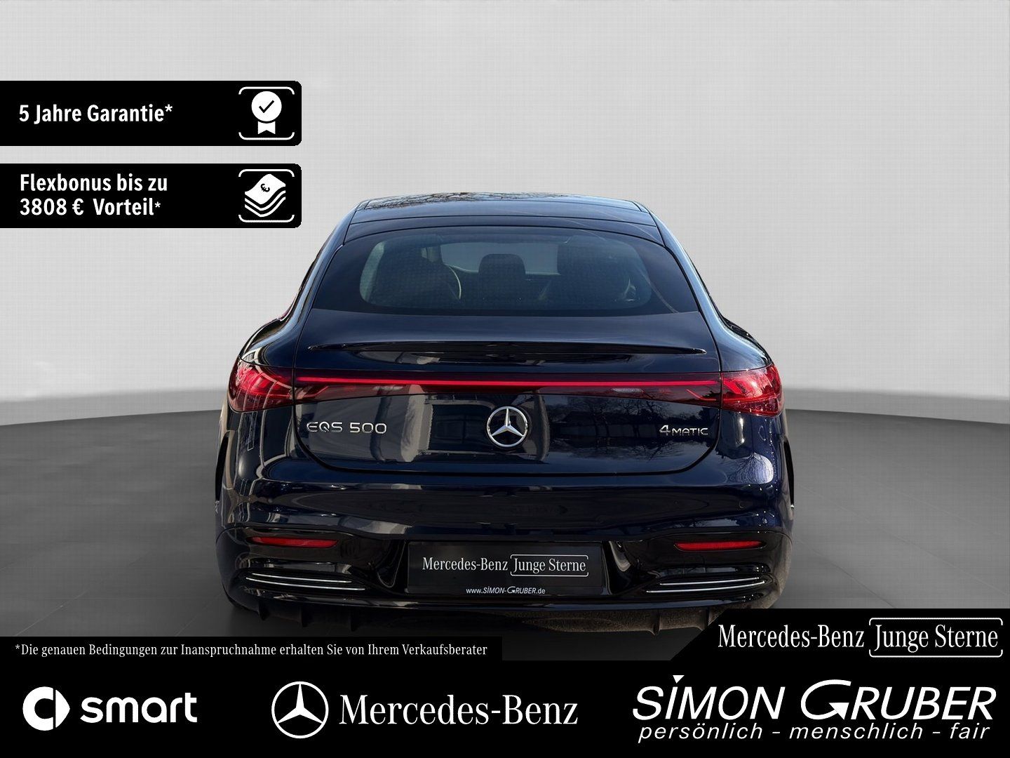 Fahrzeugabbildung Mercedes-Benz EQS 500 4M AMG Pano 4*Massage Sitzklima 118kwh