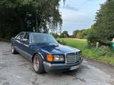 Mercedes-Benz 420 SE V8 Neulack und Wertgutachten  - blaue Mercedes-Benz S 420