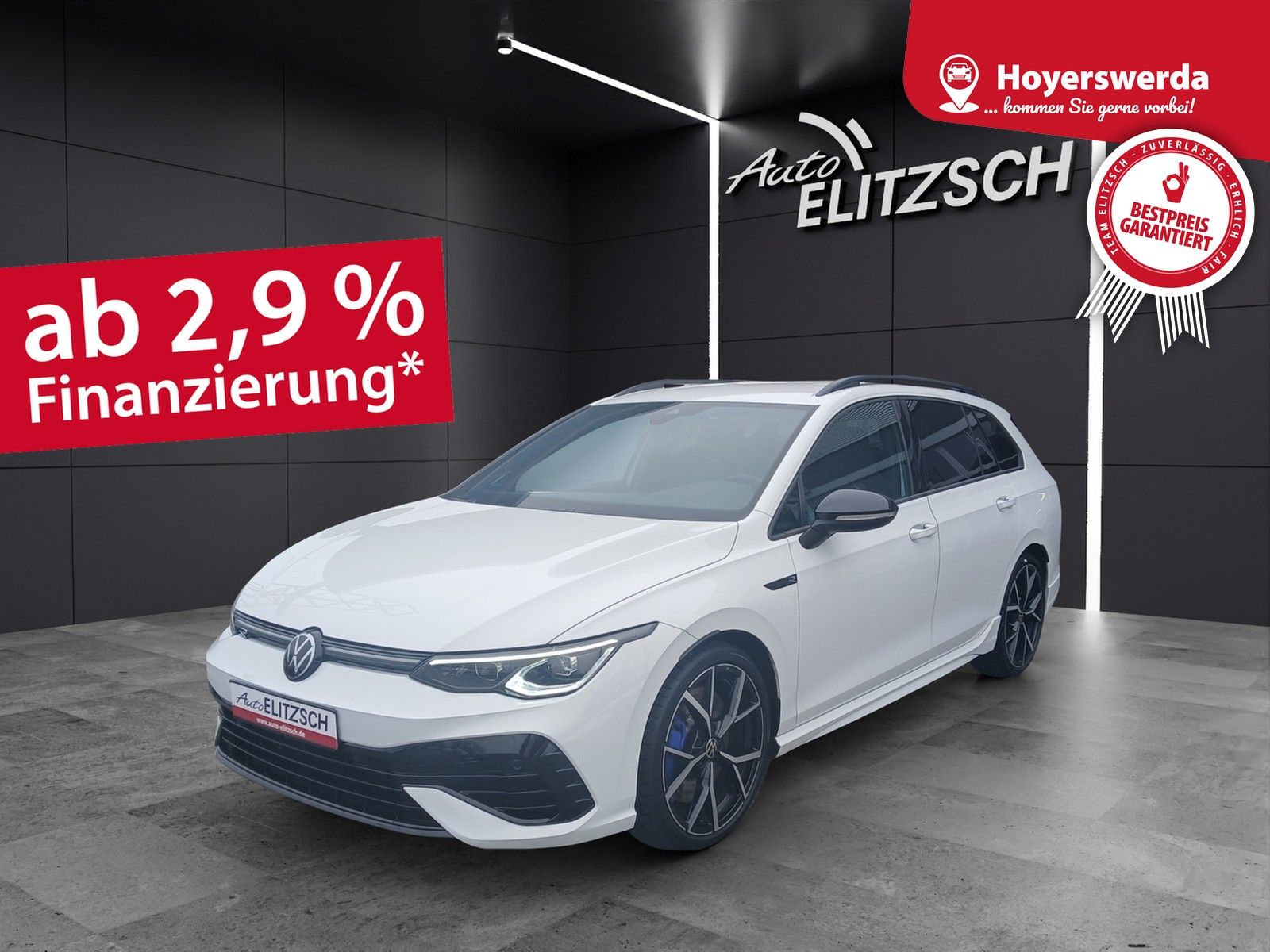 Fahrzeugabbildung Volkswagen Golf VIII Variant R DSG 4M LEDplus AHK Navi Harm